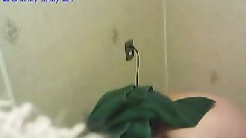 Sweet indian wife recorded taking shower in hotel room on hidden cam fixed by room service.