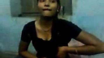 GF Exposing Her Breast - Movies.