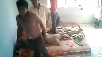Lucknow medical college girl Yasmeen Bano kissing and guy fondling the tits of the babe over her dress and inserting hands into her kameez caught red handed after class in this hidden cam MMS.