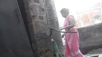 Sexy Maid Taking Shower - Movies.