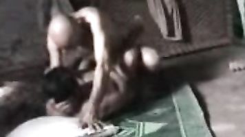 Old pathan men still hungry for sex fucking his old wife.