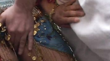 this is my first video of black cuckold with indian wife