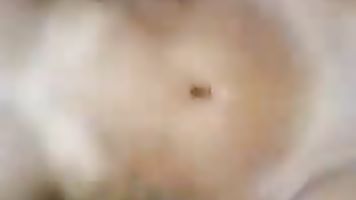 Sexy shaved Indian babe fucked and jizzed on.