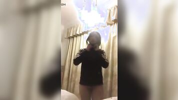 Paki ting from UK stripping (repost)