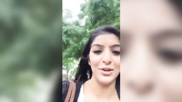 Beautiful Paki Walking & Talking. Periscope Streaming