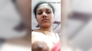 Indian Married aunty exposing herself to her husbands Friend