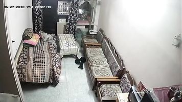 Hot pregnant thief housewife