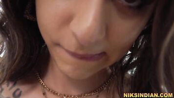 Newly married Tamil girl fucked like a bitch on Honeymoon