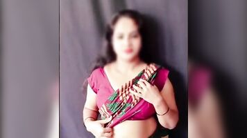 Tamil Stepmom Disha Fucked From Behind & Take Cum Inside Her Vagina