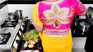 Komal with Kichen choda