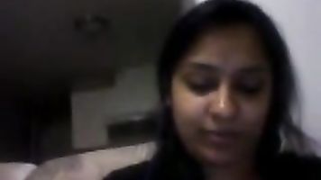 Big ass Indian girl fucking in reverse riding on top of his boyfriend erect cock