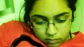 Telugu housewife laying naked in bed with her hubby getting deep penetration!