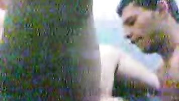 Mature bhabhi from Ahmedabad Rajni with her young boyfriend in shower fucking in doggy style.